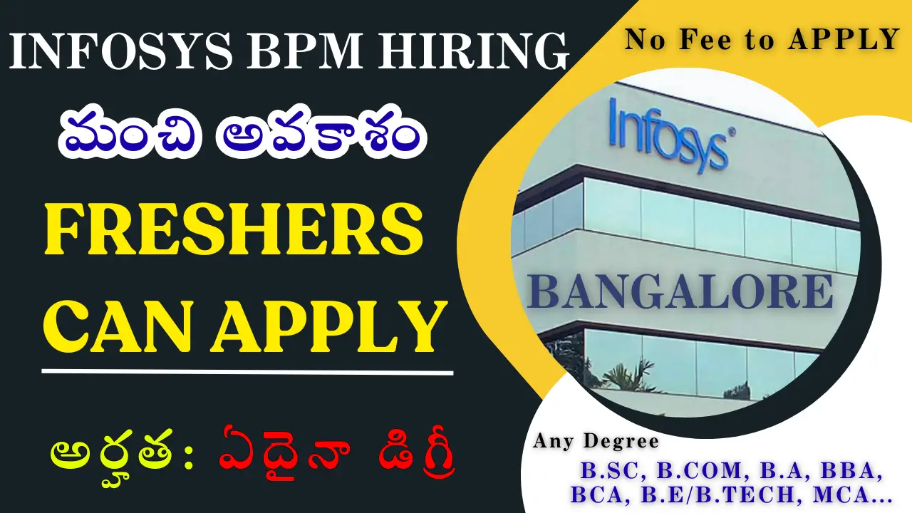 Infosys BPM Hiring 2025