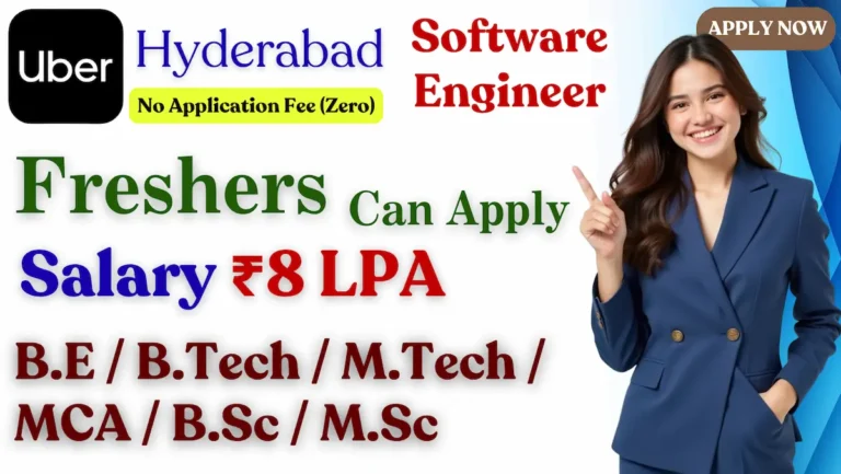 Uber Software Engineer Recruitment 2025 | Apply Online for Data Engineer Jobs