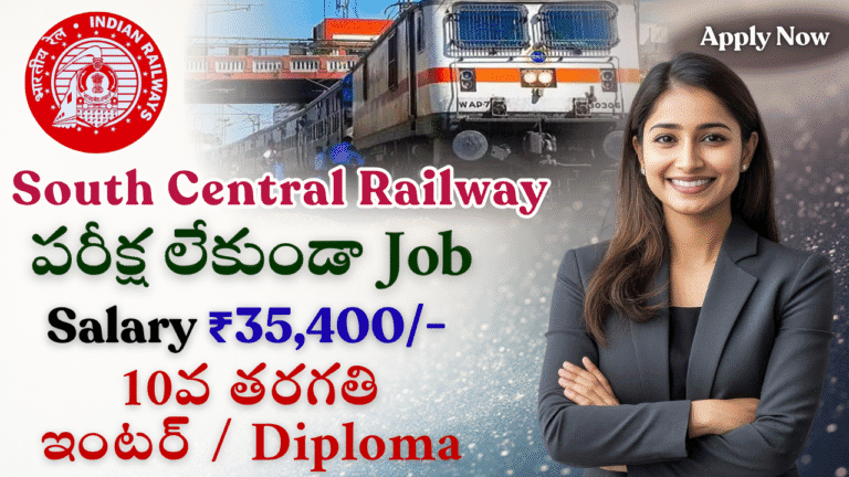 RRC SCR Sports Quota Recruitment 2025 – 61 Railway Jobs for Sportspersons | Apply Online