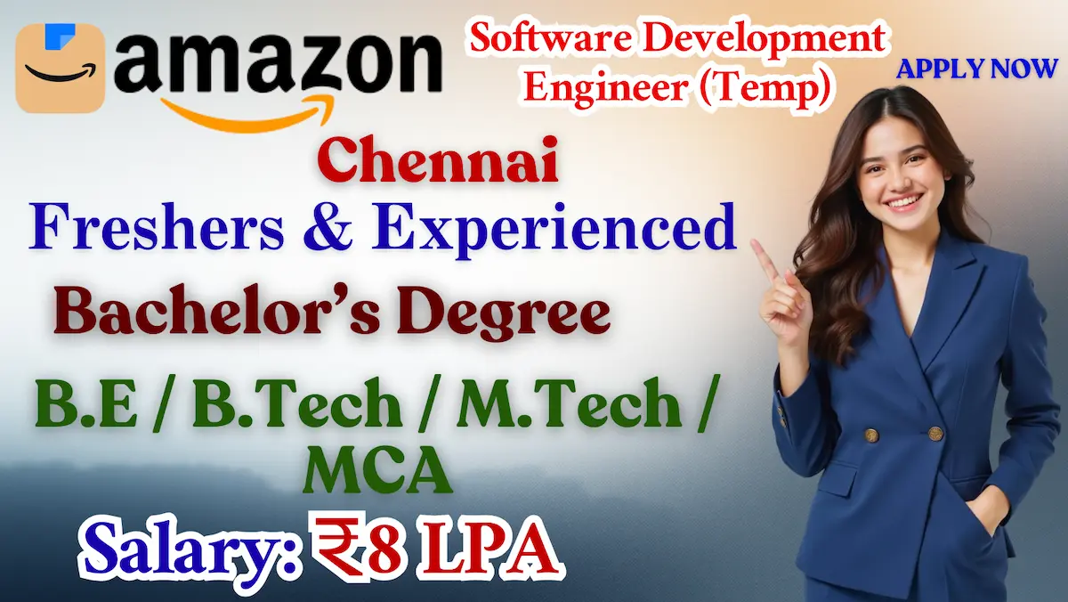 Amazon Jobs 2025 | Hiring Software Development Engineer | Apply Online