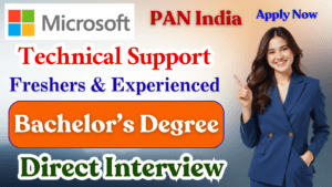 Microsoft Jobs Technical Support Engineer Recruitment 2026 – Apply Online