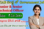 NIAB Recruitment 2026 Notification | Junior & Senior Technical Officer Jobs | Salary ₹54,500