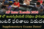 AP Inter 1st & 2nd Year Results 2026 | Supplementary Exams Dates | Hall Tickets Download