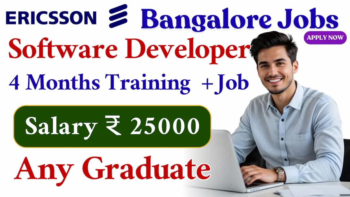 Ericsson Recruitment 2026 | Software Developer Engineer – Fullstack + Golang | Bangalore Jobs