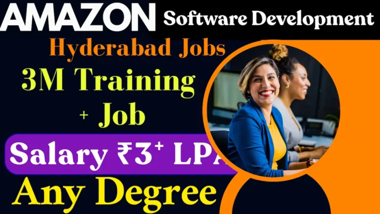 Amazon Recruitment 2026 Hyderabad | Software Development Engineer Jobs | Apply Online