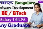 Synopsys Recruitment 2026 Staff Software Development Engineer EDA Bangalore