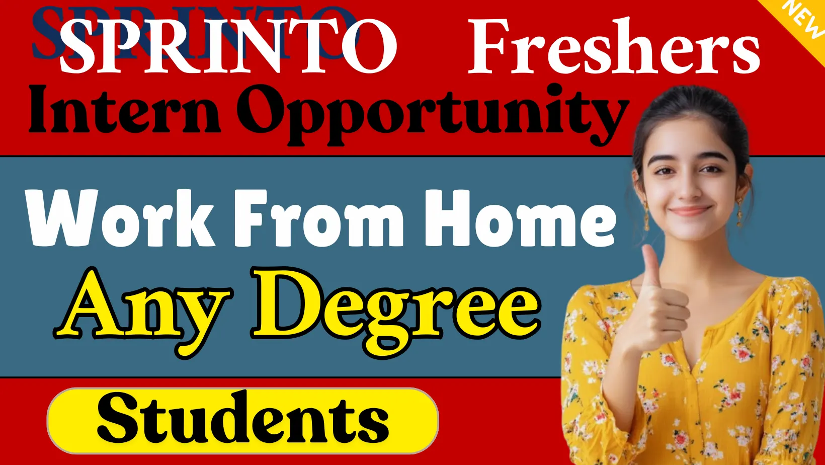 sprinto recruitment 2026 | work from home internship india