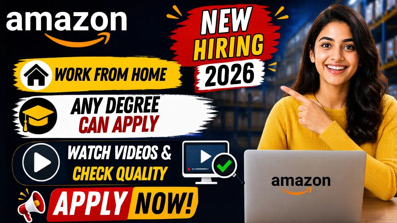 Amazon Work From Home Jobs | Any Degree | Apply