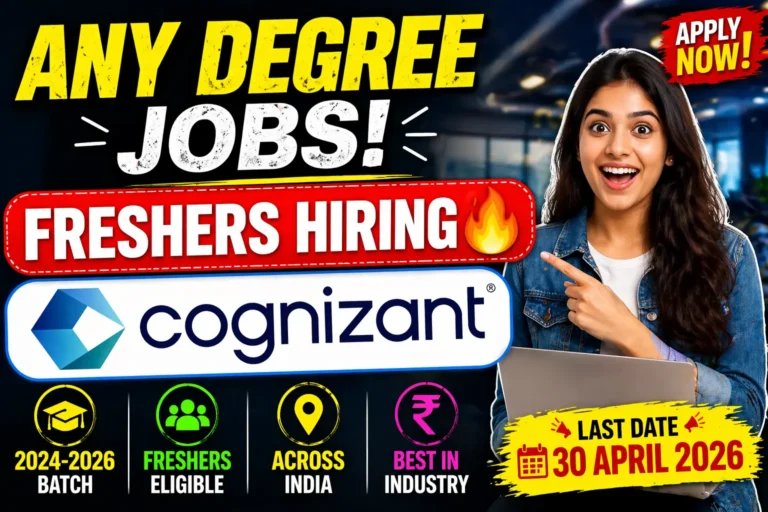 Cognizant Off Campus Drive 2026 | Analyst Trainee Jobs